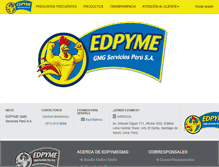 Tablet Screenshot of edpymegmg.com